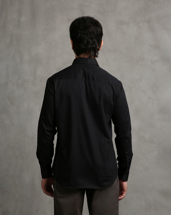 Black Twill Shirt
