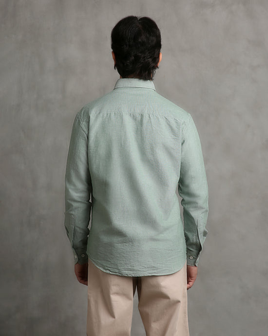 Olive Oxford Shirt