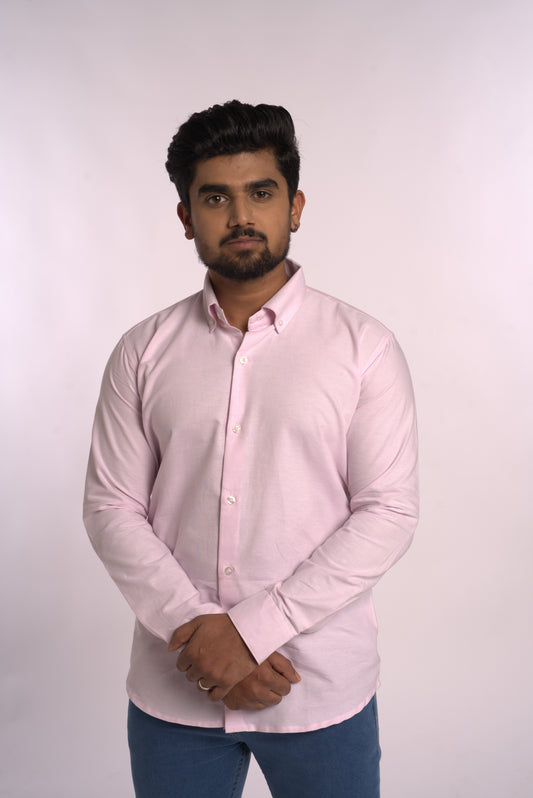 Pink Oxford Shirt