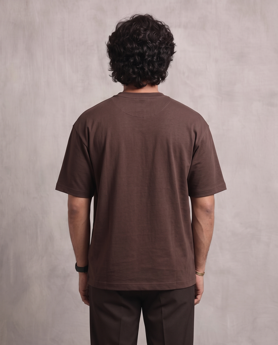 Brown Oversized T-Shirt