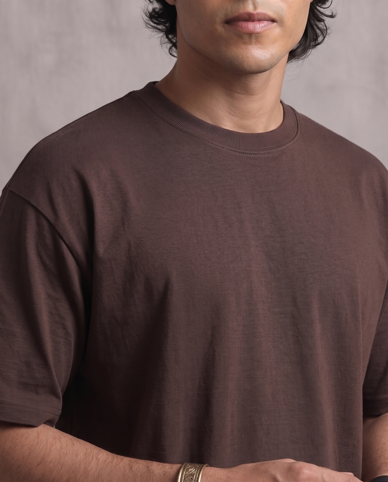 Brown Oversized T-Shirt
