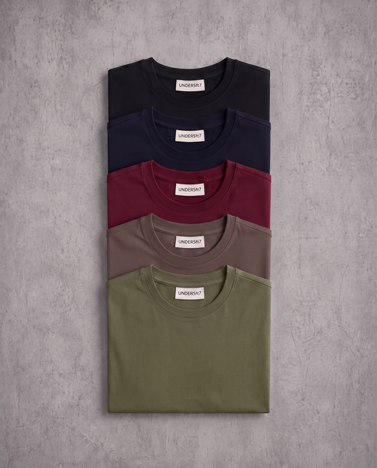 Dark Tone Crewneck  - Pack of 5