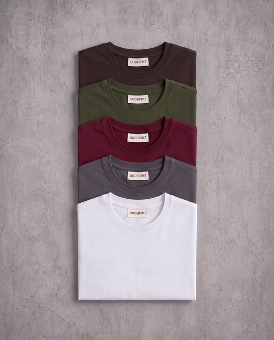Earthy Tone Crewneck  - Pack of 5