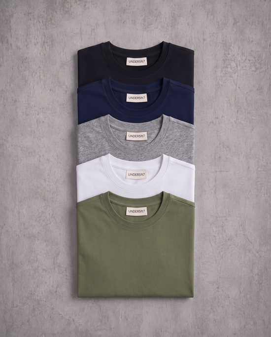 Neutral Tone Crewneck  - Pack of 5