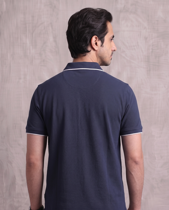 Navy Slacket Polo