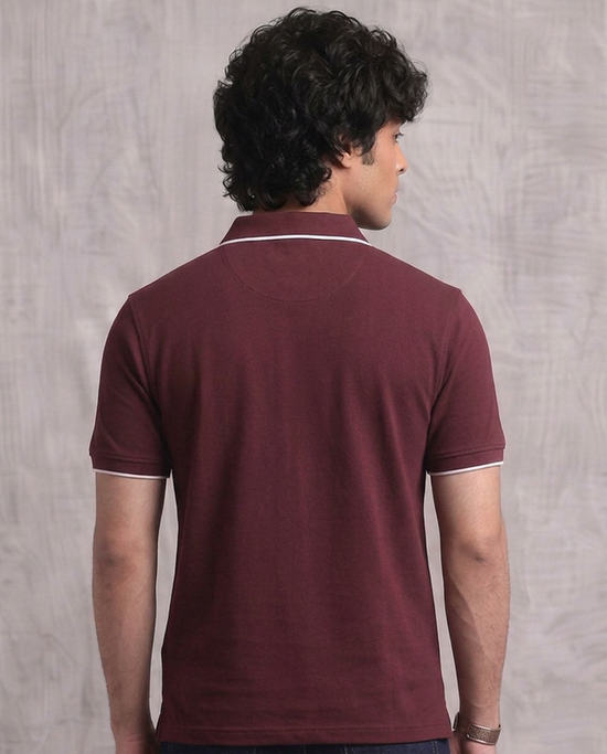Maroon Slacket Polo