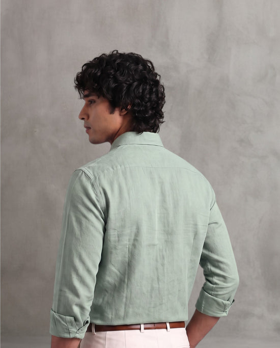 Olive Oxford Shirt
