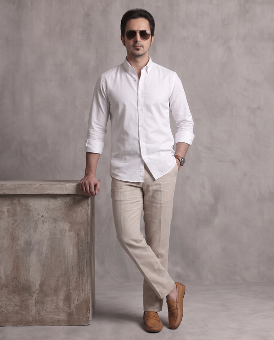 White Oxford Shirt