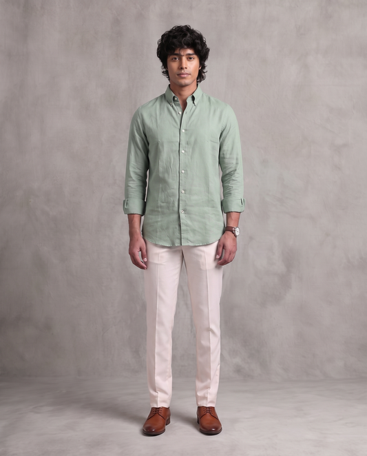 Olive Oxford Shirt
