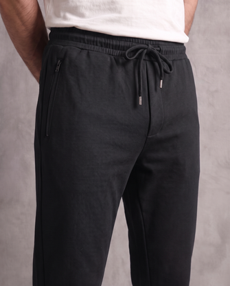Black Essential Joggers