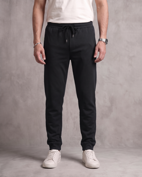 Black Essential Joggers