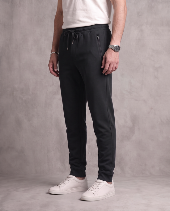 Black Essential Joggers