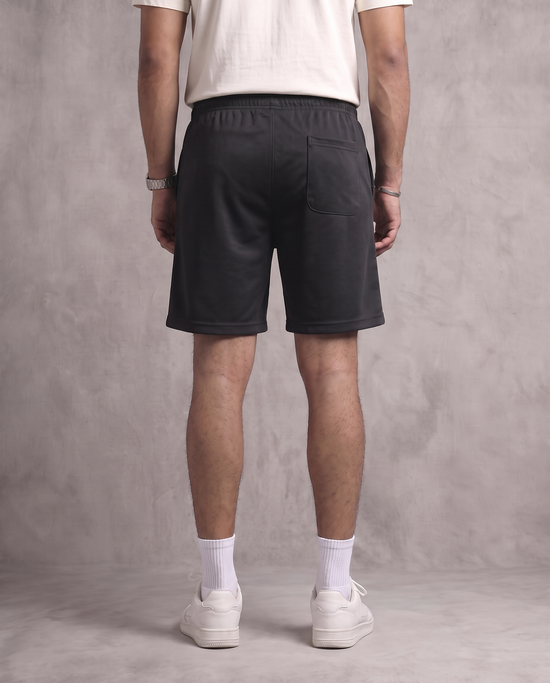 Black Relaxed Fit Shorts