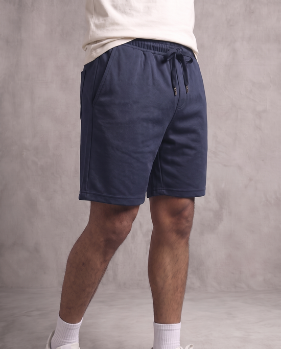 Navy Relaxed Fit Shorts