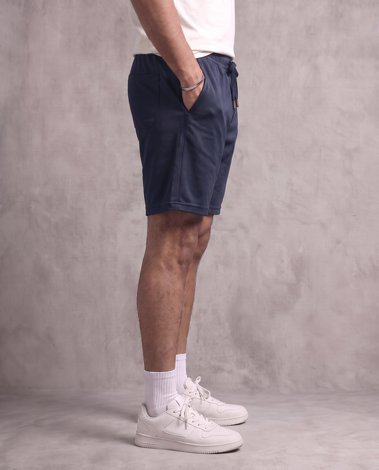 Navy Relaxed Fit Shorts