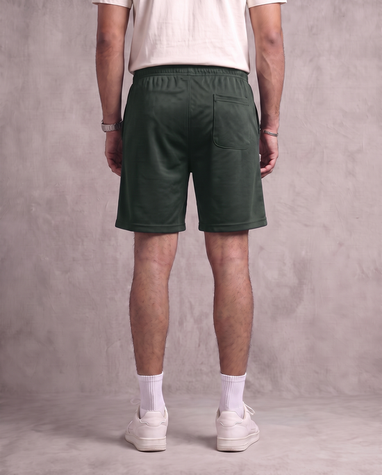 Olive Relaxed Fit Shorts