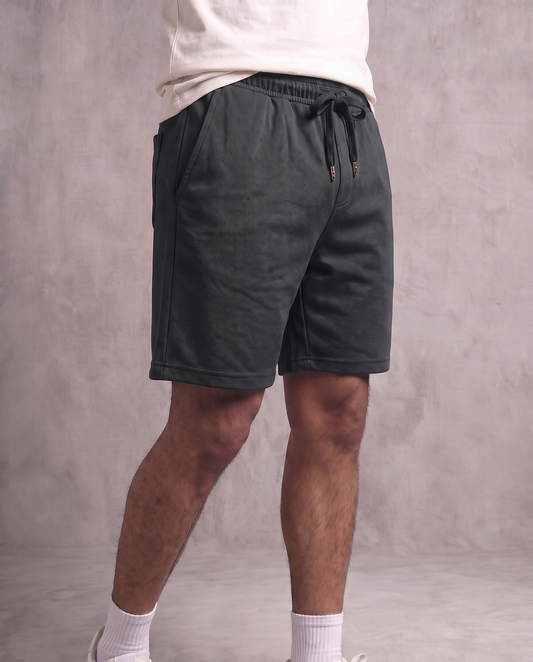 Frost Grey Relaxed Fit Shorts