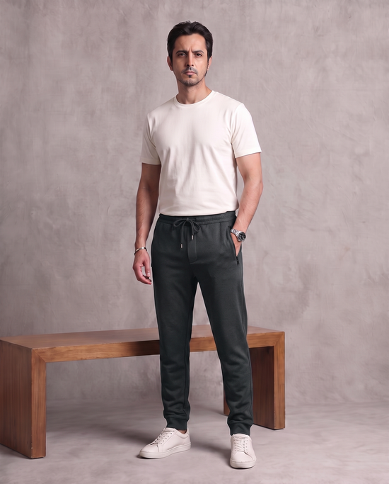 Frost Grey Essential Joggers
