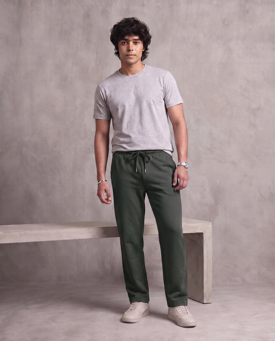 Olive Relaxed Fit Joggers