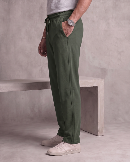 Olive Relaxed Fit Joggers