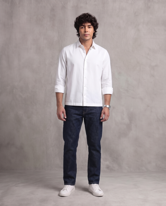 White Boxy Shirt