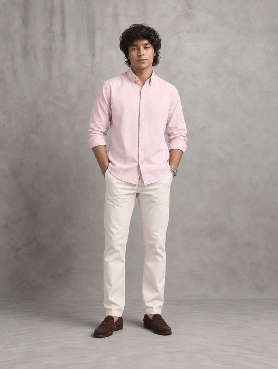 Pink Oxford Shirt