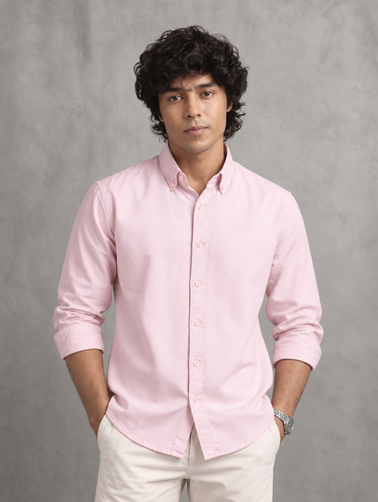 Pink Oxford Shirt