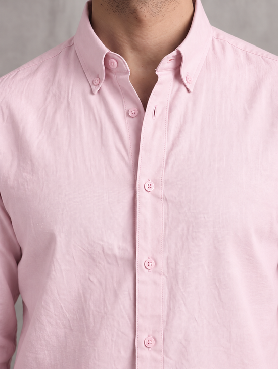 Pink Oxford Shirt