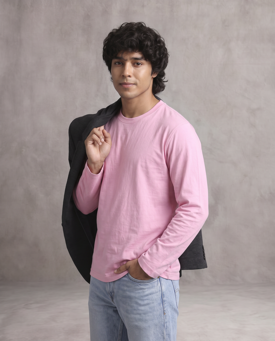 Blush Full Heavyweight  Sleeve T-Shirt
