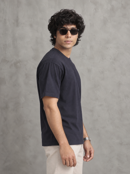 Navy Oversized T-Shirt