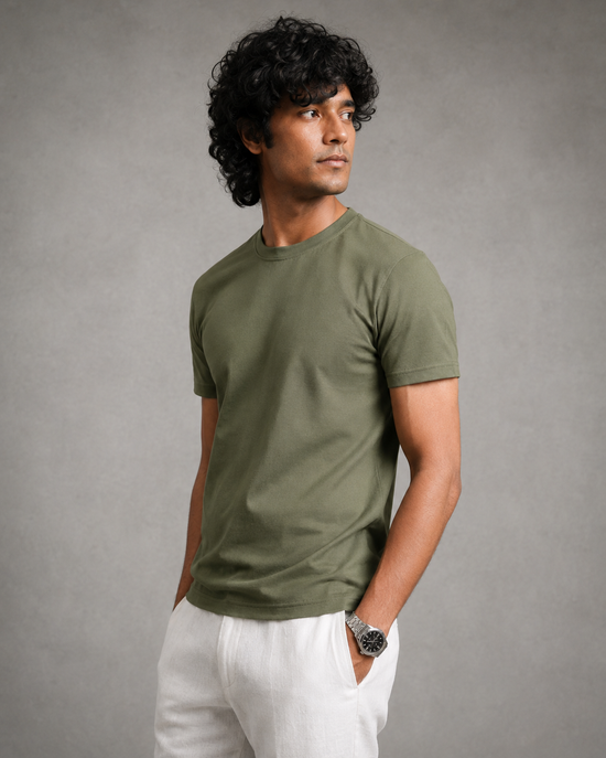 Olive Crewneck