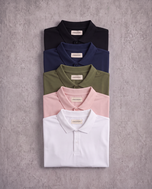 Pique Smart Casual  - Pack of 5
