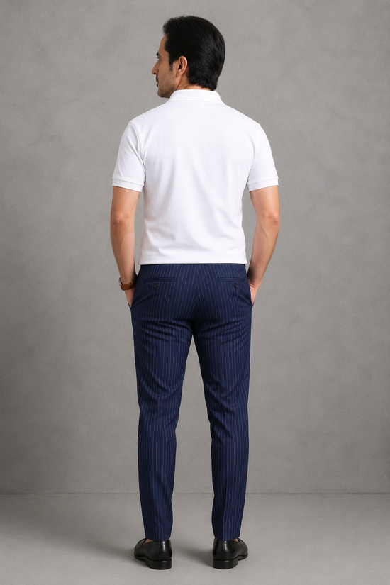 White Pique Polo